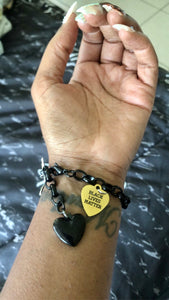 Love Power and Respect bracelet