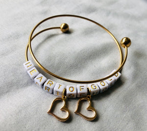 Heart of Gold bracelet